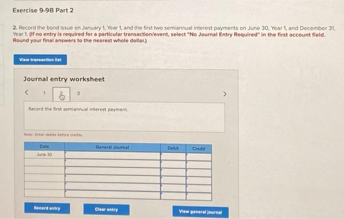 below) On January 1, Year 1, a company issues $410,000 of 9%