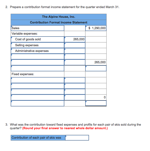 Inc., is a large retailer of snow skis. Th below for the