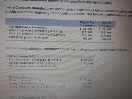 $ 97,900 135.500 107, eae 38,25e The following additional information describes the