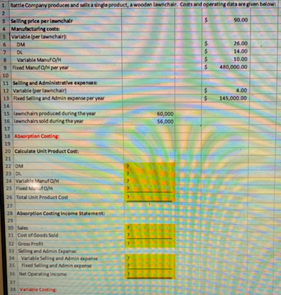 Thanks! 1. Download and complete the spreadsheet found in the Variable and