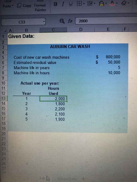  BIUH-2A Paste Copy Format Painter fx 2000 C13 E D A