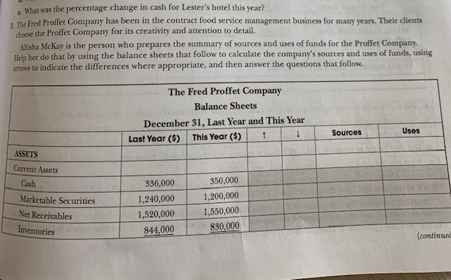 Please answer questions a through e. and give formulas to complete the