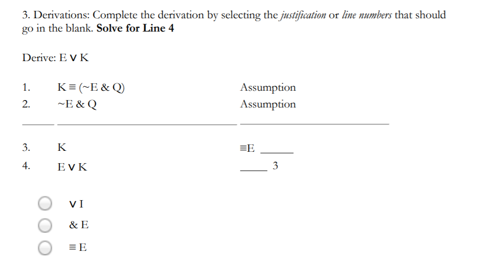 E V K Assumption Assumption Assumption 3. 4. 5. M &E 2