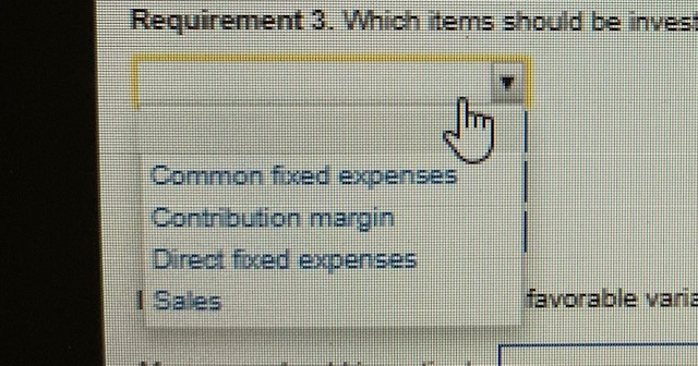 a profit center a revenue center req3 Req4a Favorable as well as