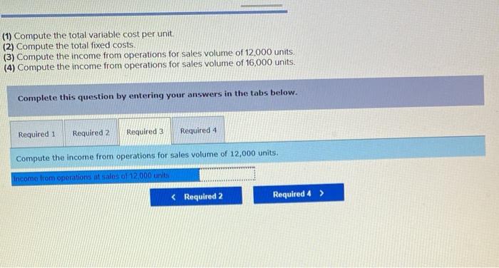 (based on sales of 14,000 units) for the first quarter reveals the