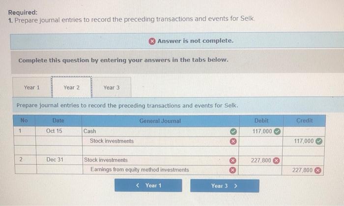 The following information applies to the questions displayed below) Selk Steel Co.