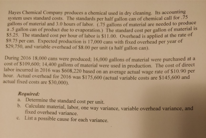 please help with Variable Manufacturing Overhead Variance and Fixed Manufacturing Variance.