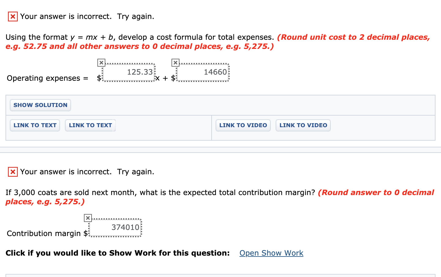 margin Operating expenses Selling expense Administrative expense $ 24,840 49,860 74,700 $