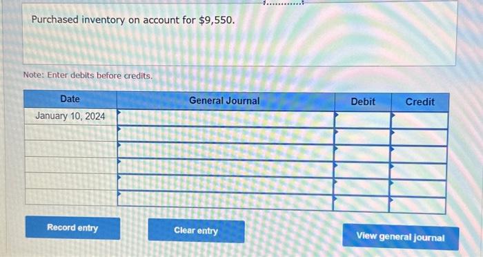 inventory for cash, $3,600. Record the sale. Note: Enter debits before credits.
