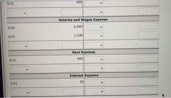 zero ending balance, the entry should be the balance date and zero