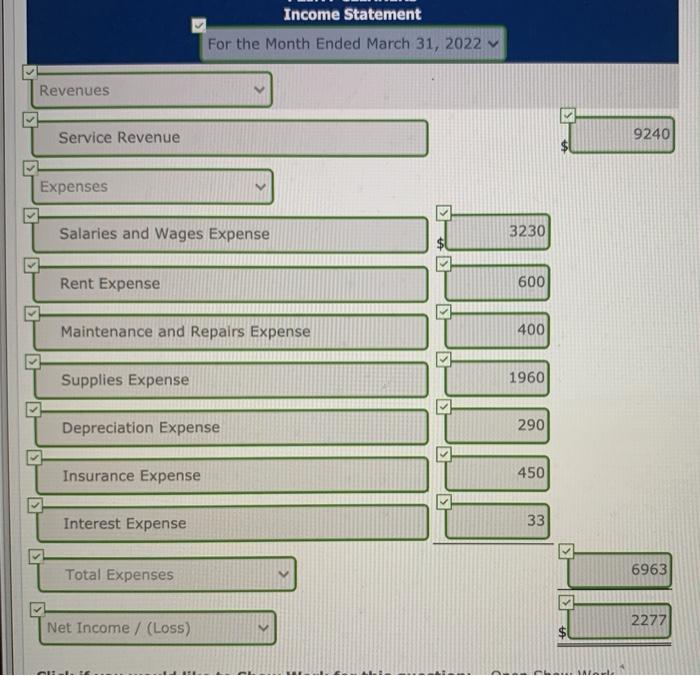 (To close net income to retained earnings) Mar. 31 Mar. 31 (To