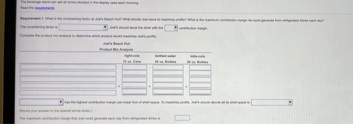 3. Tobe -Cola in 20-oz. glass bottles for $2.30 per bottle Joel's