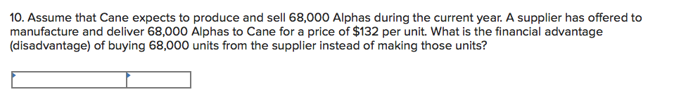 annually produce 119,000 units of each product. Its average cost per unit