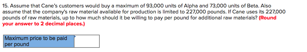 The company considers its traceable fixed manufacturing overhead to be avoidable, whereas