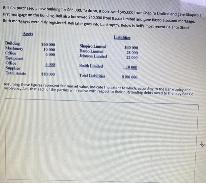  please answer this question please please please Bell Co. purchased a