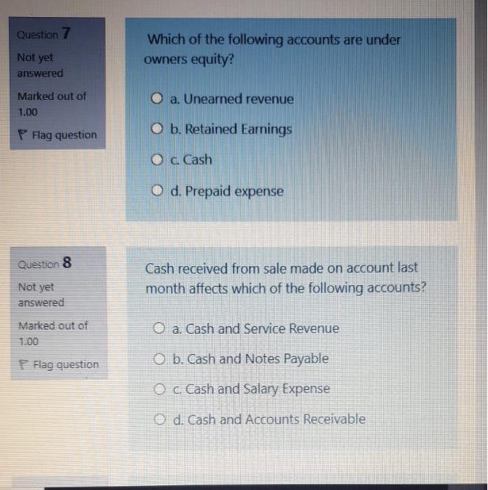 will rate you Question 5 Which among the following is correct for