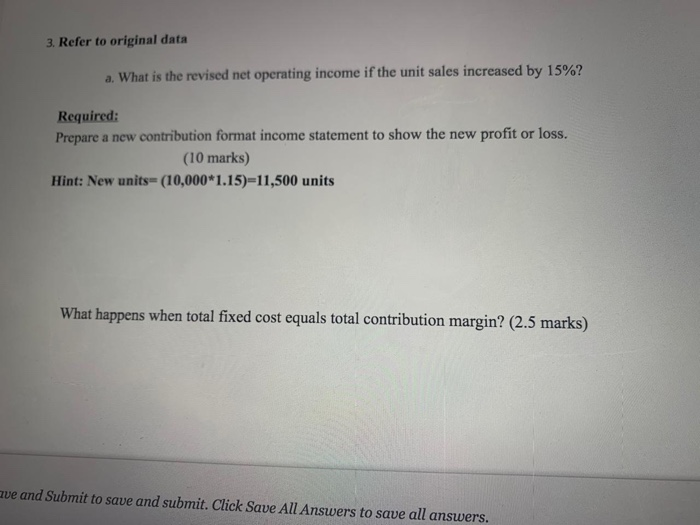 wildete a. If the manager wants a net operating income of AED