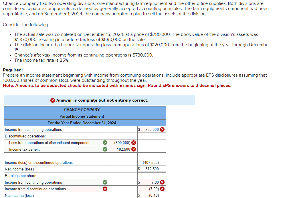 of cash flows, using the indirect method to present cash flows from