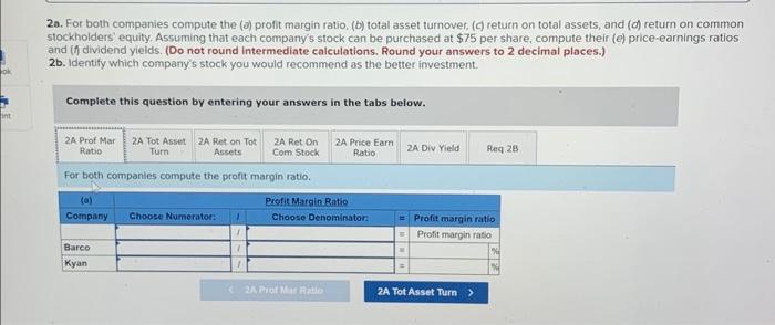total asset turnover. (d) retimi on total assets, arid ( (h) return
