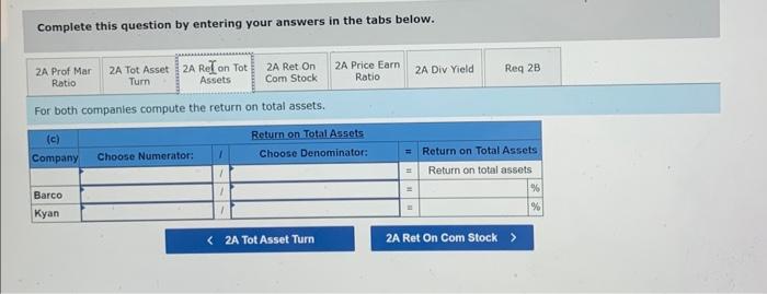 at 575 per share, compute their (e) price-earnirgs ratios and ( h