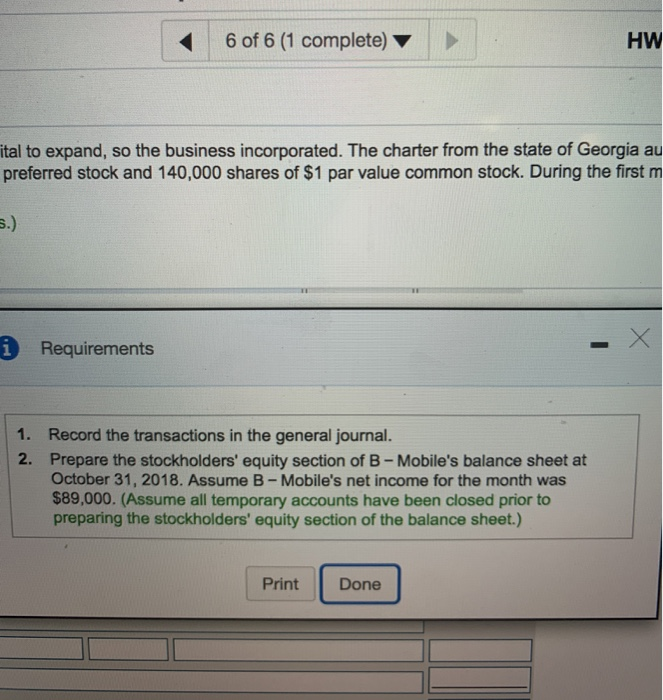 31.82 of 50 pts 6 of 6 (1 complete) W P13-41A (similar
