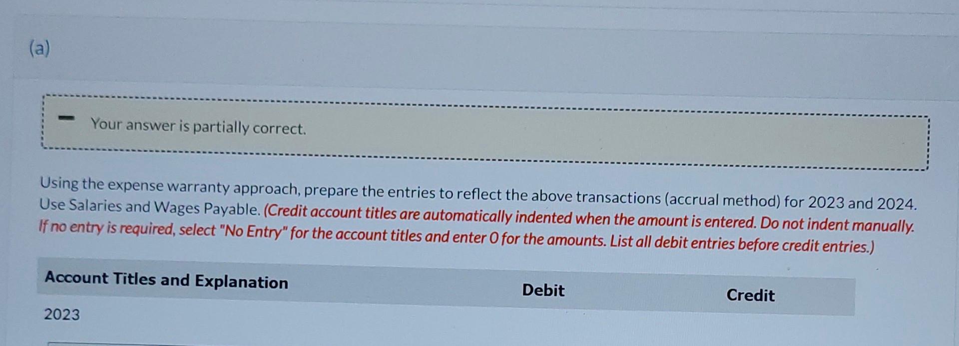 three-year warranty that requires the company to perform periodic services and to