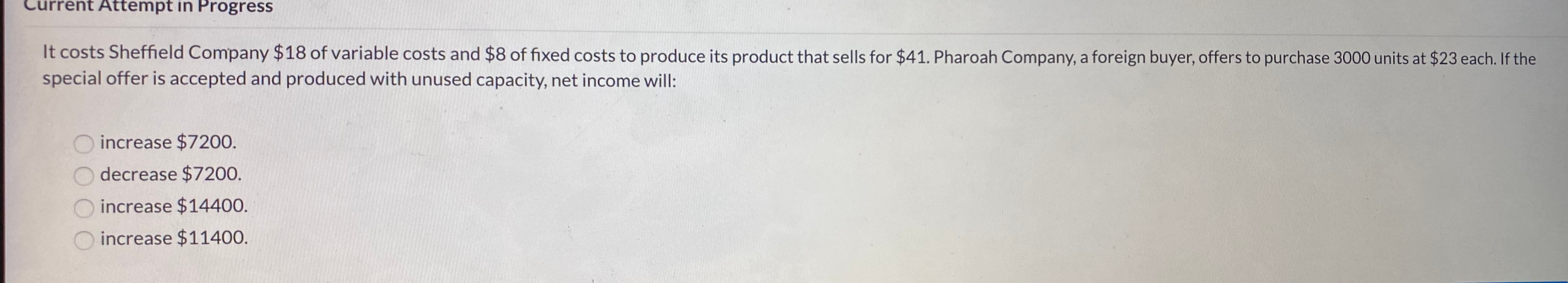  Please answer all and explain well! Thank you!! Current Attempt in