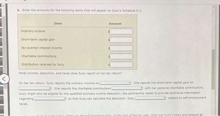 (basis of $200,000 ) in exchange for her 40% interest in Suz-Anno.