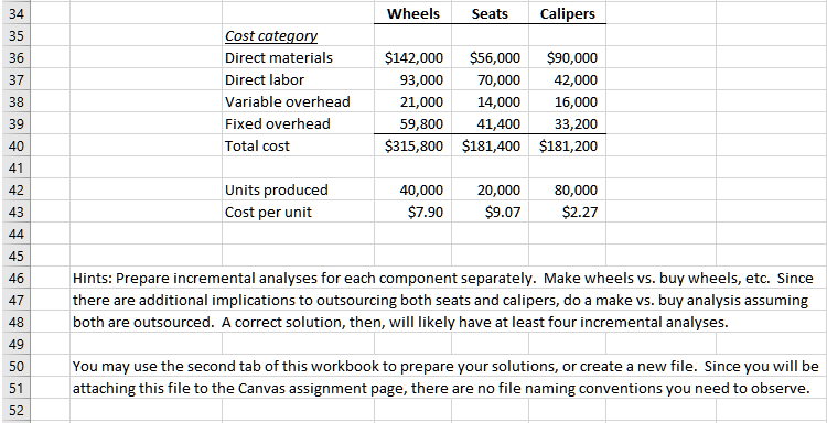 manufactures bicycles. In the most recent fiscal year, 8 >> 10 >>