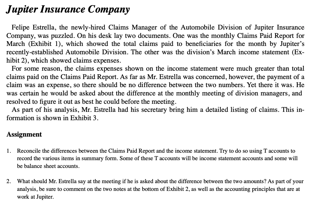 Need help on the two questions under the title Assignment. Thank you