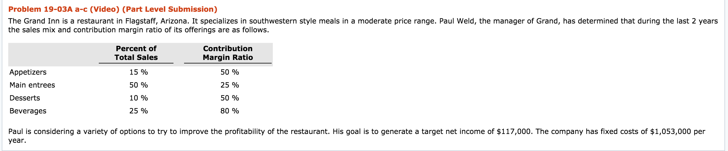 just need help with part C Please Problem 19-03A a-c (Video)