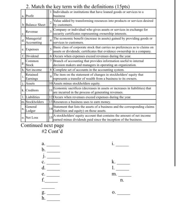  nmued nex page \#2 Cont'd a. b. j. c. k. d.