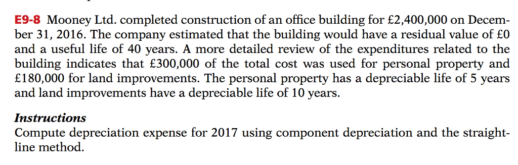Problem Three: 1) E9-8 on page 464. Ignore GST. Note that personal