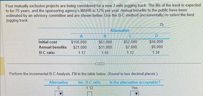  there is 4 part just like the example Four mutually exclusive