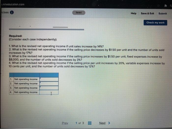 This shows what is correct or incorrect for the work you have
