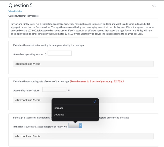 Davis run a real estate brokerage firm. They have just moved into