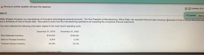  please answer all Moving to another question will save this response.