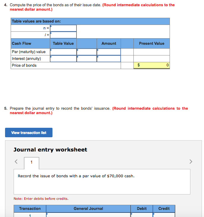 bond issuance LO P3 Citywide Company issues bonds with a par value