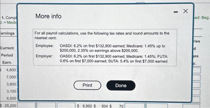 to view paytoll tax rate information.) More info For all payroll calculations,