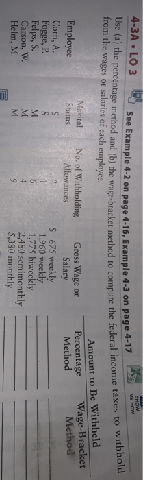  AMEHow See Example 4-2 on page 4-16, Example 4-3 on page