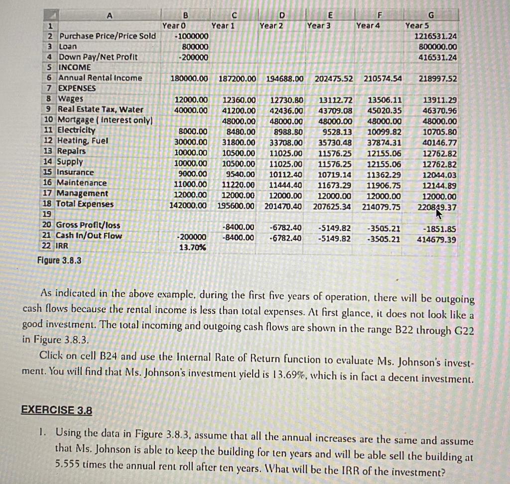  please show the work in excel sheet, also show the formula,