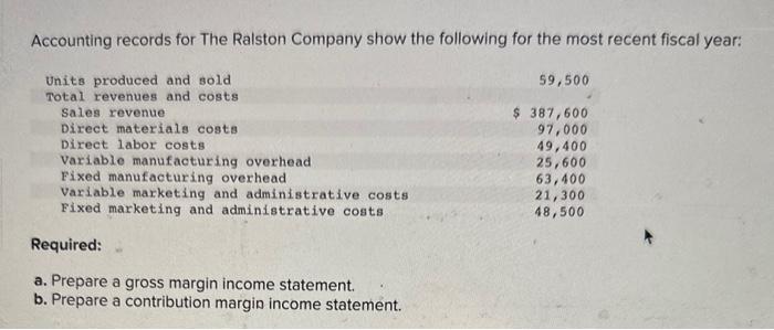 please put the steps on how to do gross margin. Accounting records