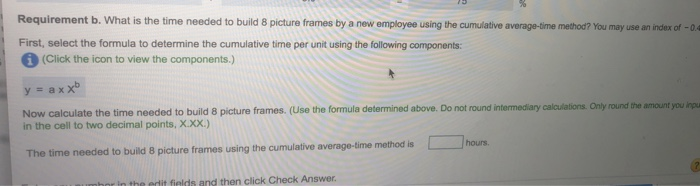 Please finish requirements below c d e and label each part