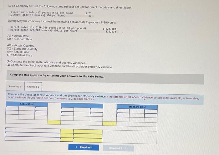 (2 hours $16 per hour) 32 During May the company incurred the