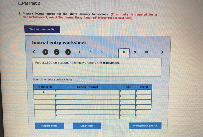 one year. On January 1, at the start of Its second year,