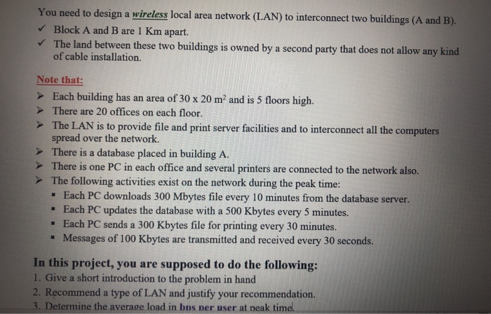  Please do the report with the design explained in a clear