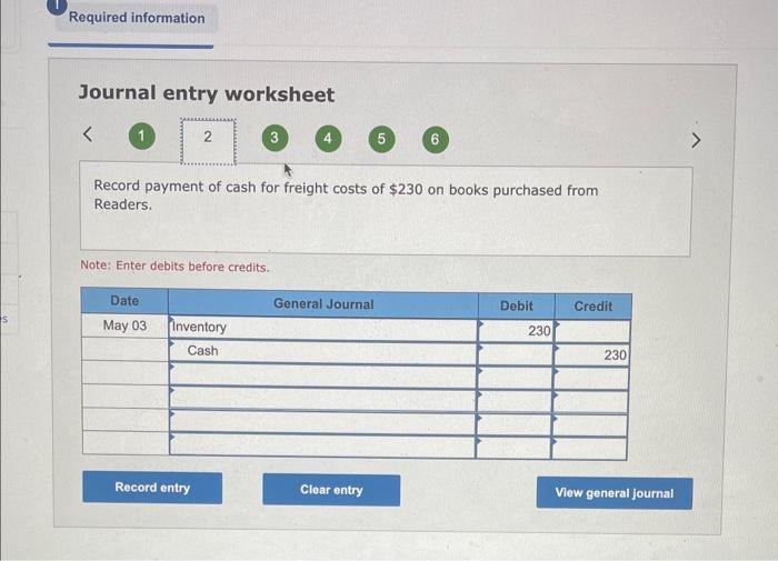 has the following transactions during May. May 2 Purchases books on account