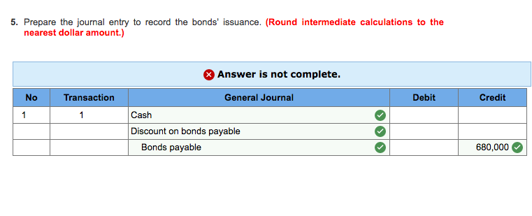 of $680,000 on their stated issue date. The bonds mature in 8