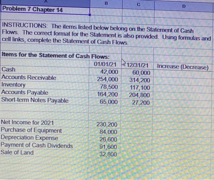 pleaee help. please give an exact answer B c. Problem 7 Chapter