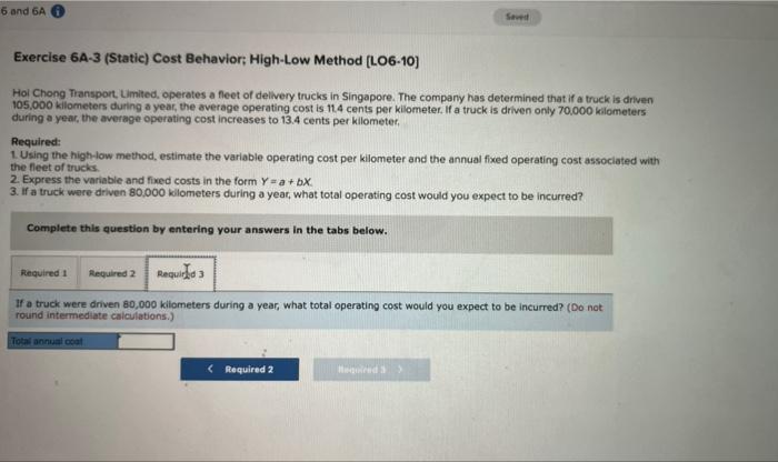 Limited, operates a feet of delivery trucks in Singapore. The company has